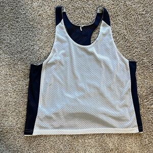 Team Reversible Mesh Tank – Navy/white, L/XL